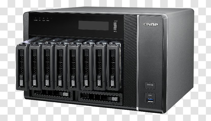 Disk Array Intel Core Multi-core Processor QNAP Systems, Inc. - Enterprise X Chin Transparent PNG