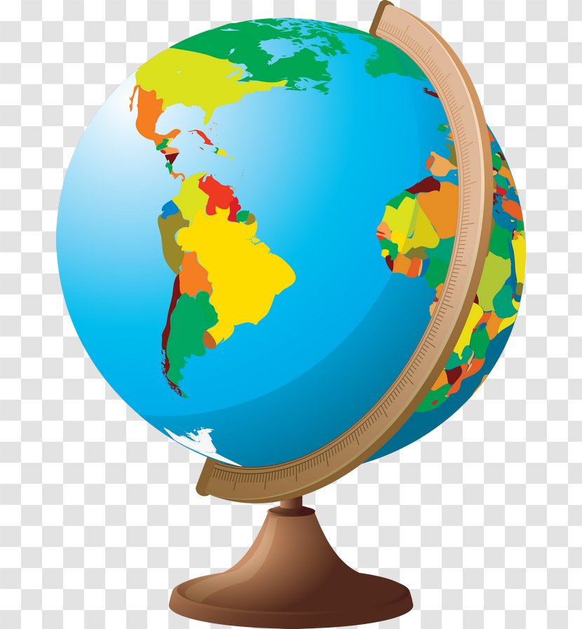 School Supplies Illustration - World - Globe Transparent PNG