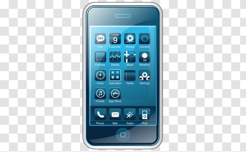 Handheld Devices Telephone Portable Communications Device Feature Phone IPhone - Iphone - Mobile Repair Transparent PNG