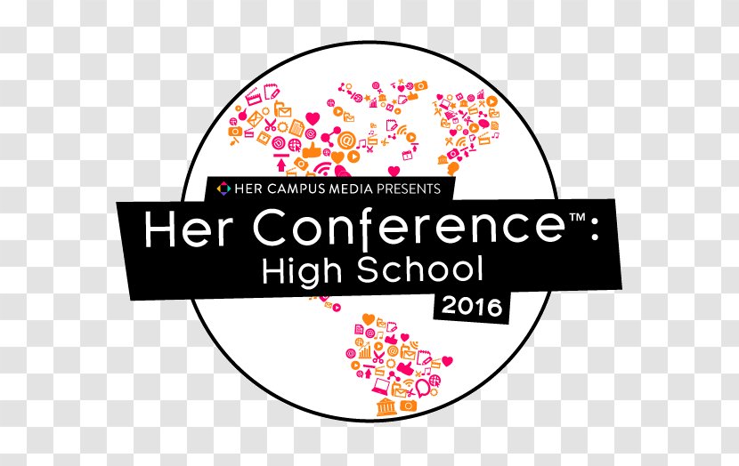 School Her Campus Academic Year Logo Clip Art - Text Transparent PNG