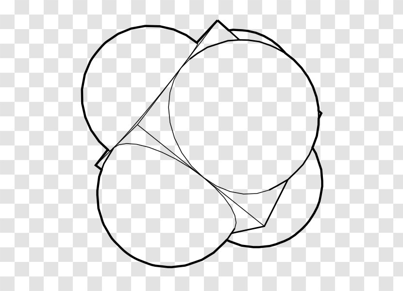 Drawing Line Art White Circle Clip - Monochrome Transparent PNG