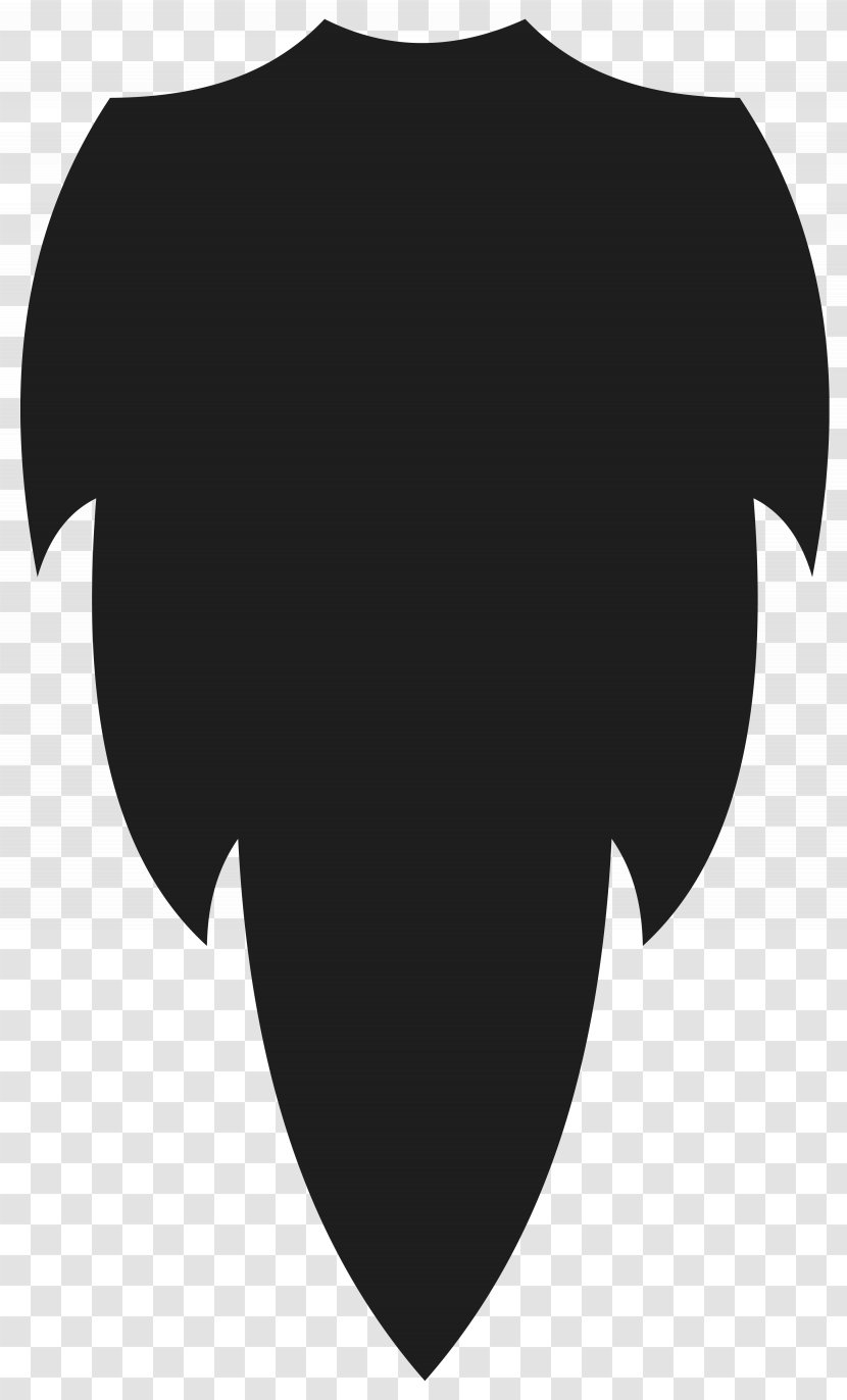 Beard Moustache Clip Art - Silhouette - And Transparent PNG