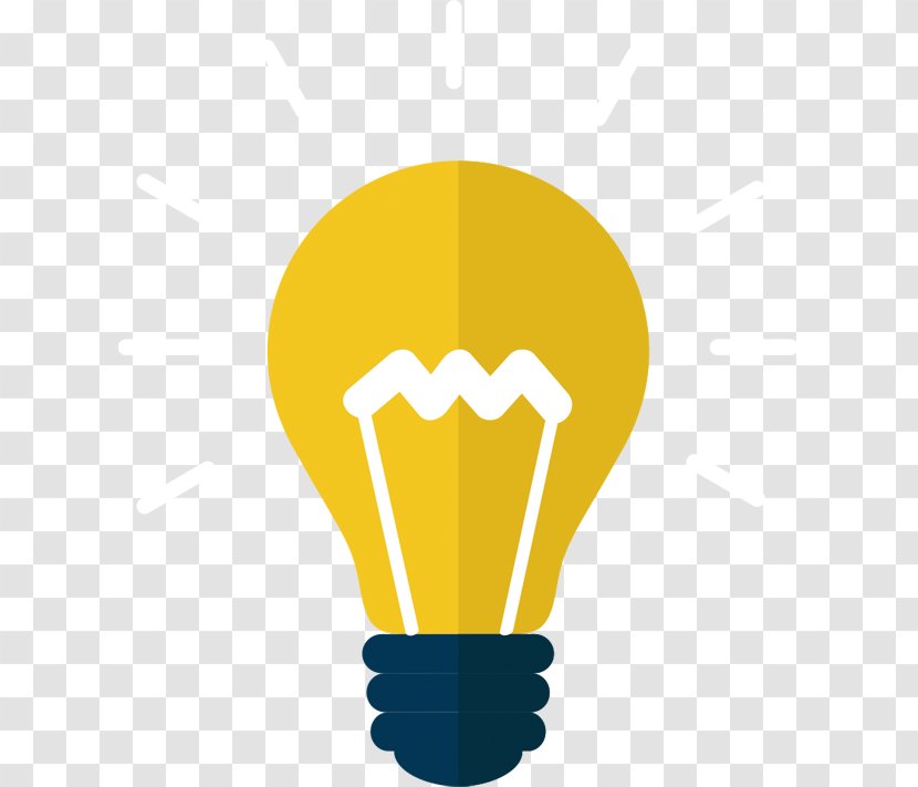 Digital Marketing Business Service Lamp - Yellow - Light Bulb Transparent PNG