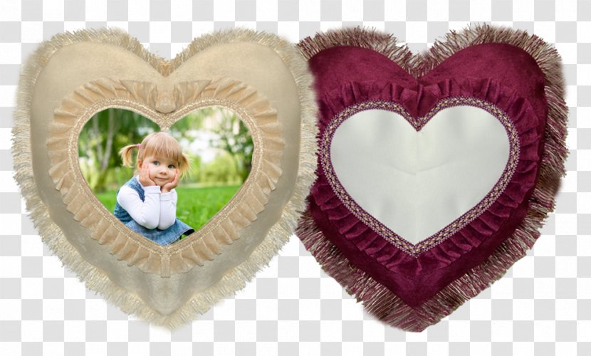 Throw Pillows Heart Photography Purple - Ornamental Plant - Pillow Transparent PNG