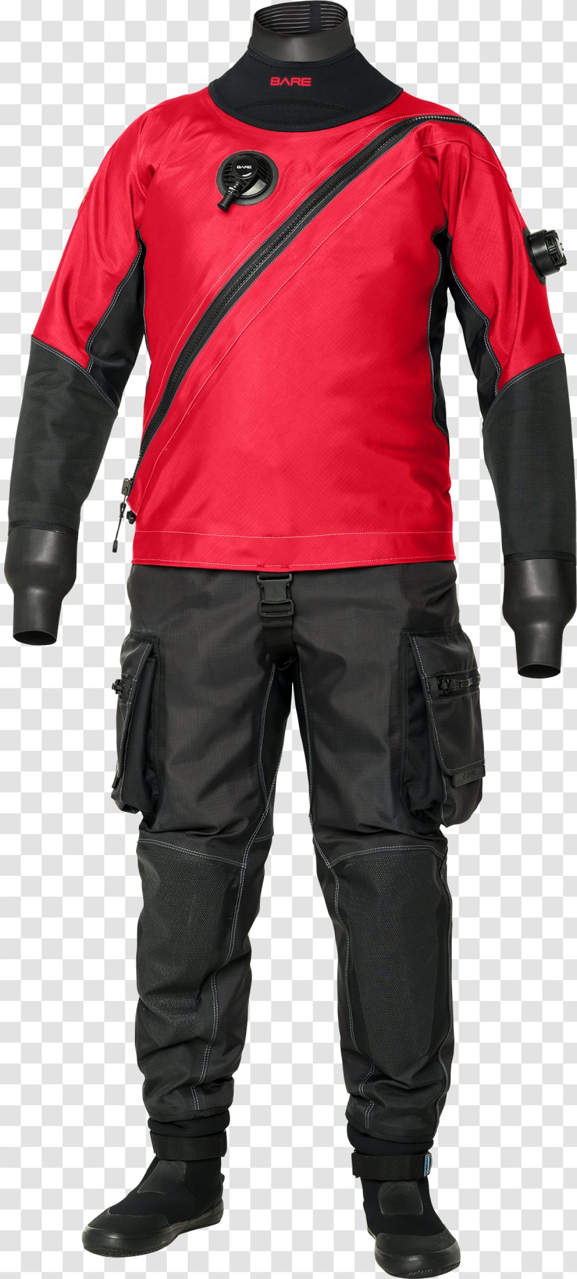 Dry Suit Technical Diving Equipment Scuba Underwater - Neoprene - Set Transparent PNG