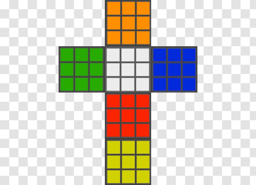 Rubik's Cube Group Combination Puzzle - Material Transparent PNG