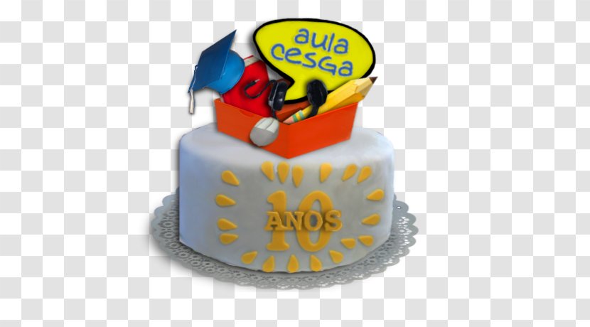 CESGA Supercomputer Galicia Apprendimento Online Birthday Cake - Educational Technology - ELearning Transparent PNG