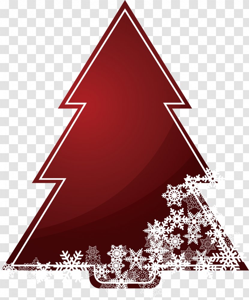 Christmas Tree Ornament Decoration - Snow - Snowflake Transparent PNG