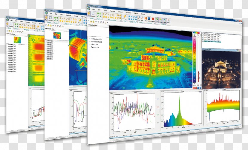 Thermographic Camera Thermography Infrared Temperature Measurement - Hertz Transparent PNG