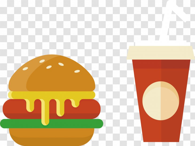 Hamburger Fast Food - Value Burger Package Transparent PNG