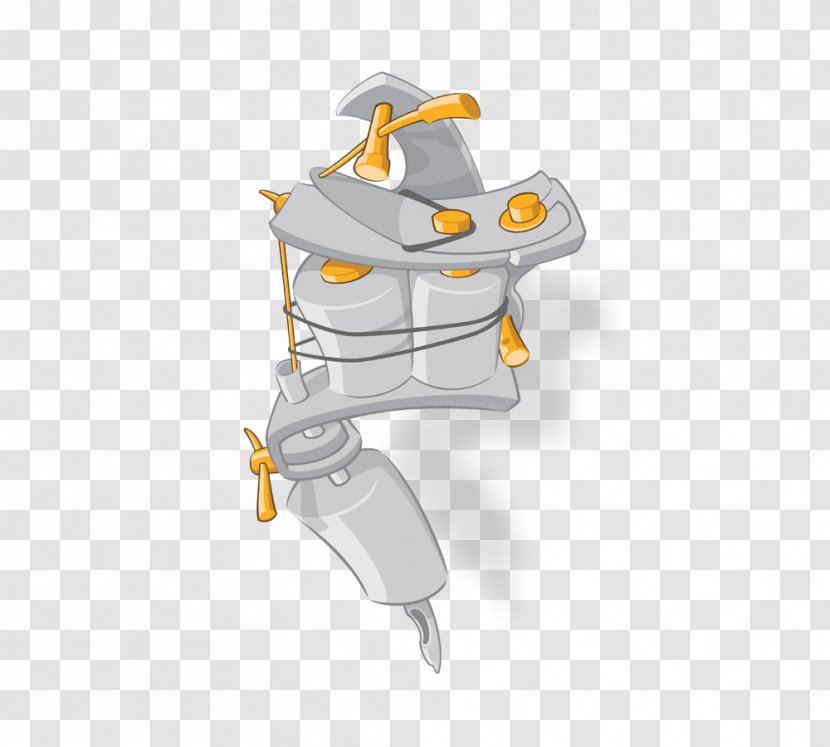 Tattoo Machine Drawing Artist - Vector Transparent PNG