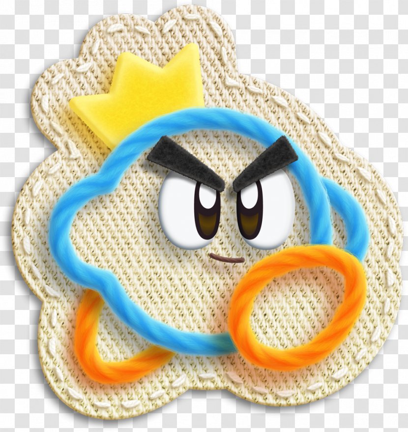 Kirby's Epic Yarn Super Smash Bros. Video Game Kirby: Triple Deluxe Wii - Character - Kirby Transparent PNG