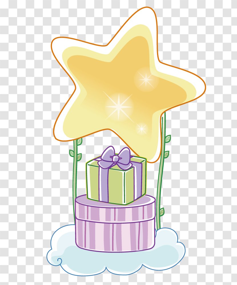Gifts Hanging On The Stars - Food - Tutorial Transparent PNG