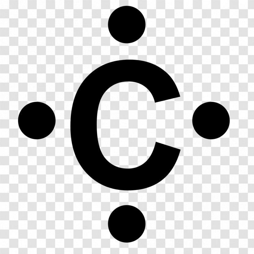 Lewis Structure Atom Carbon-based Life Valence Electron - Octet Rule - Dot Formula Transparent PNG