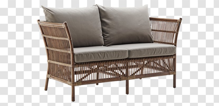 Couch Garden Furniture Interior Design Services Table - Rattan - Creative Information Transparent PNG