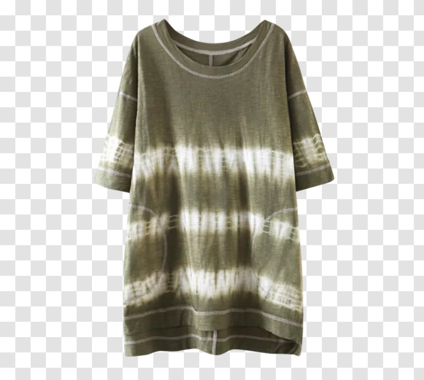 Long-sleeved T-shirt Dress Neck - Day Transparent PNG