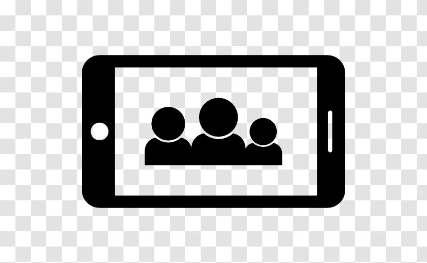 Mobile Phones Telephone Icon Design - Text - Group Communication Transparent PNG