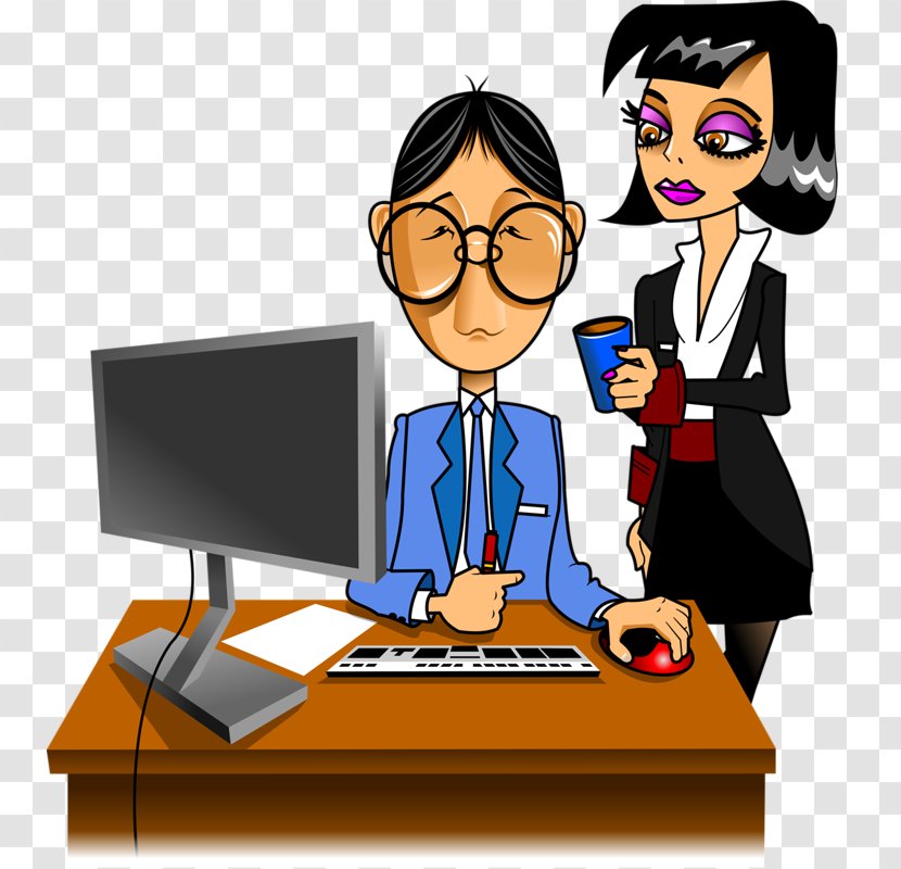 Cartoon - Work Hard Transparent PNG