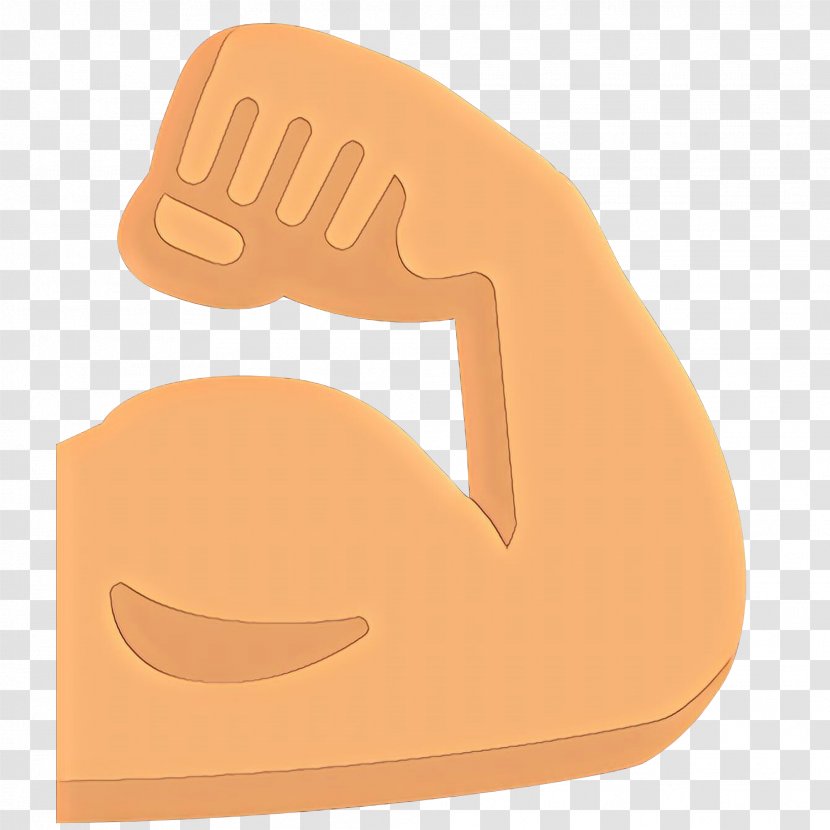 Background Orange - Hand - Ear Transparent PNG