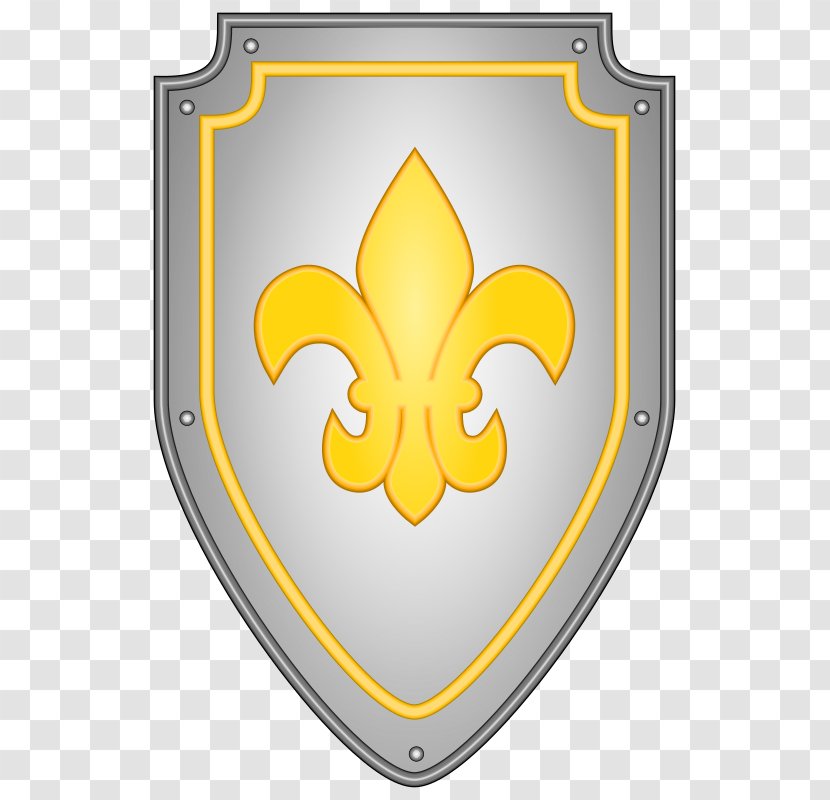 Shield Clip Art - Yellow - Clipart Transparent PNG