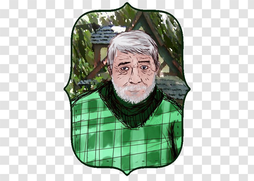 Beard Window Portrait Character Tree Transparent PNG