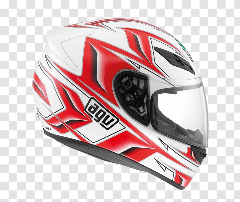 Bicycle Helmets Motorcycle AGV - White Transparent PNG