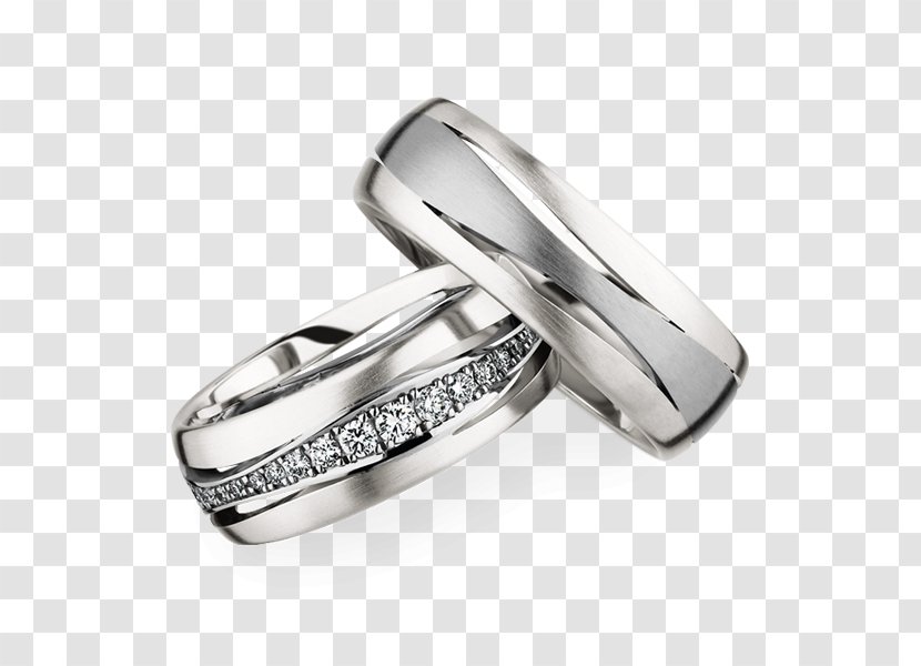 Wedding Ring Engagement Invitation - Gemstone - Silver Image Transparent PNG
