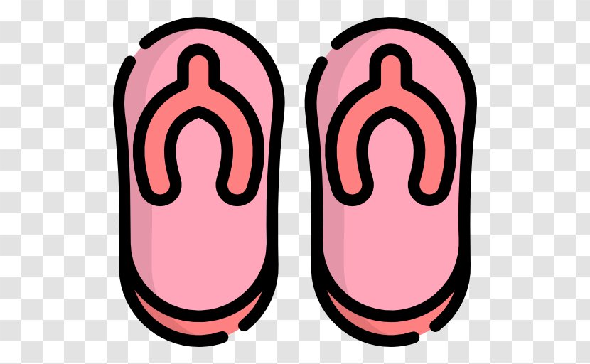 Pink M Shoe Line RTV Clip Art - Smile Transparent PNG