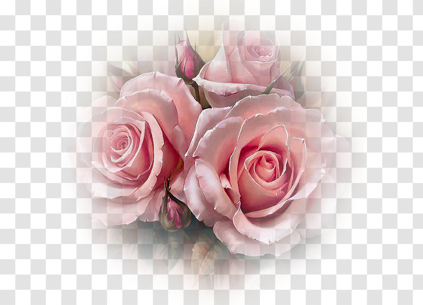 Flower Rose Pink Floral Design Diamond Mosaic - Pressed Craft Transparent PNG