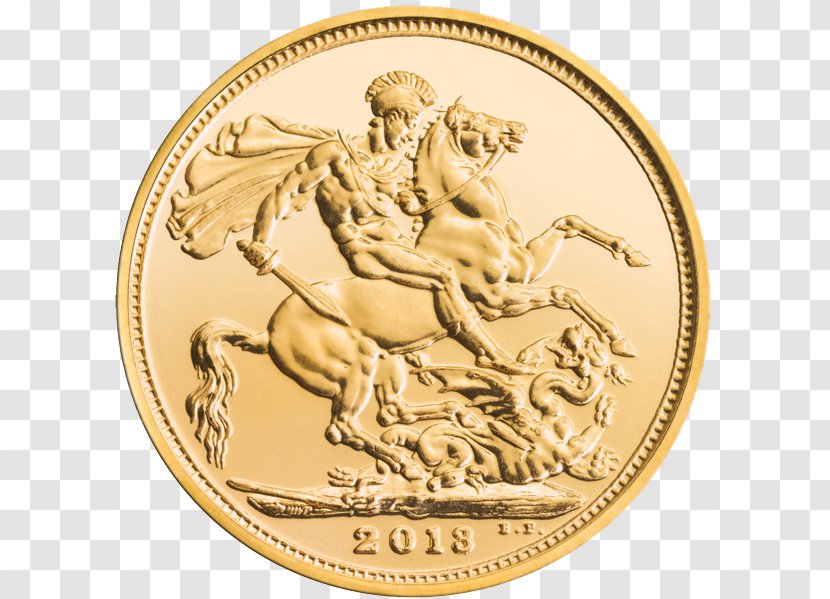 United Kingdom Sovereign Gold Coin - Krugerrand Transparent PNG