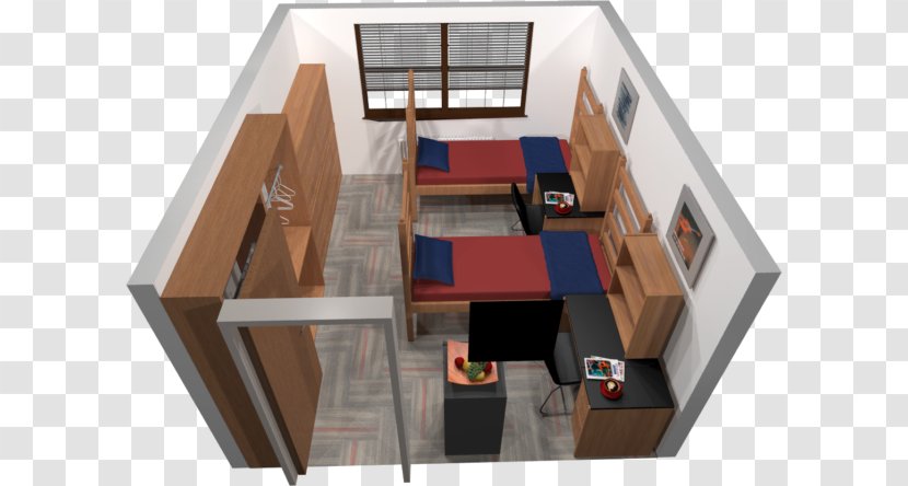 Kronshage Residence Hall Drive House Room Dormitory - Furniture - Double Eleven Carnival Transparent PNG
