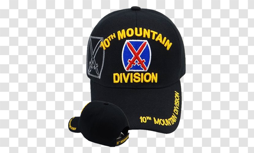 United States Baseball Cap 10th Mountain Division Military - Army Transparent PNG