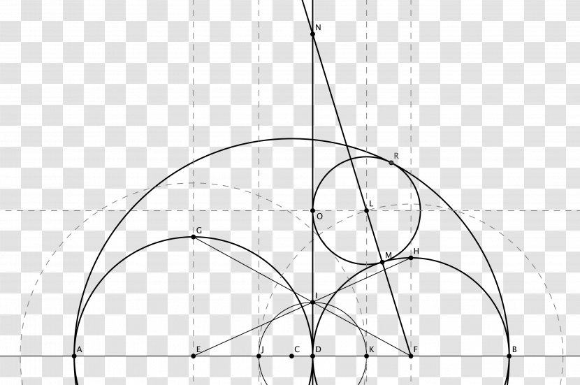 Drawing Circle Monochrome Triangle - Diagram - Geomatric Transparent PNG