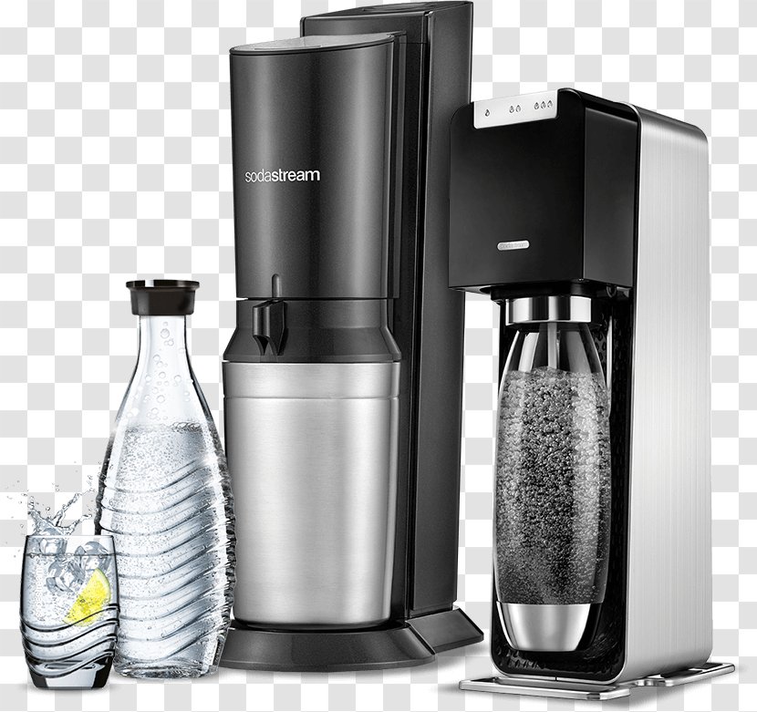 Carbonated Water Fizzy Drinks Lemon-lime Drink SodaStream Transparent PNG