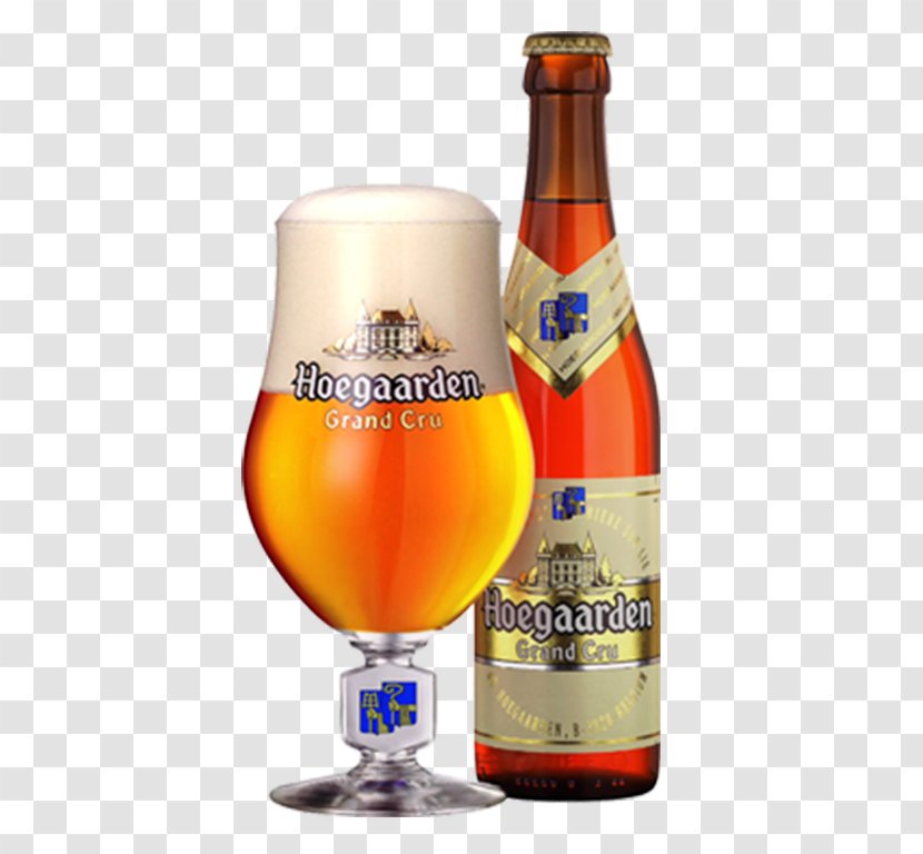 Wheat Beer Hoegaarden Brewery Wine - Belgian Transparent PNG