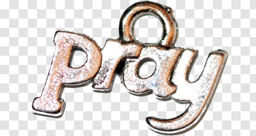 Metal Body Jewellery Font - Lets Pray Transparent PNG