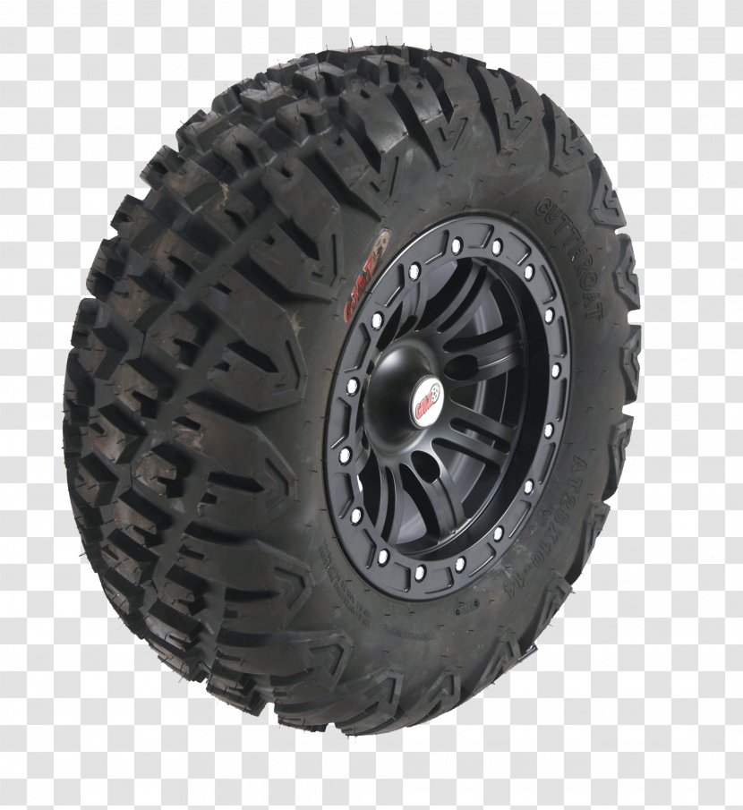 Car Side By All-terrain Vehicle Tire Motorcycle - Rim - Tyre Track Transparent PNG