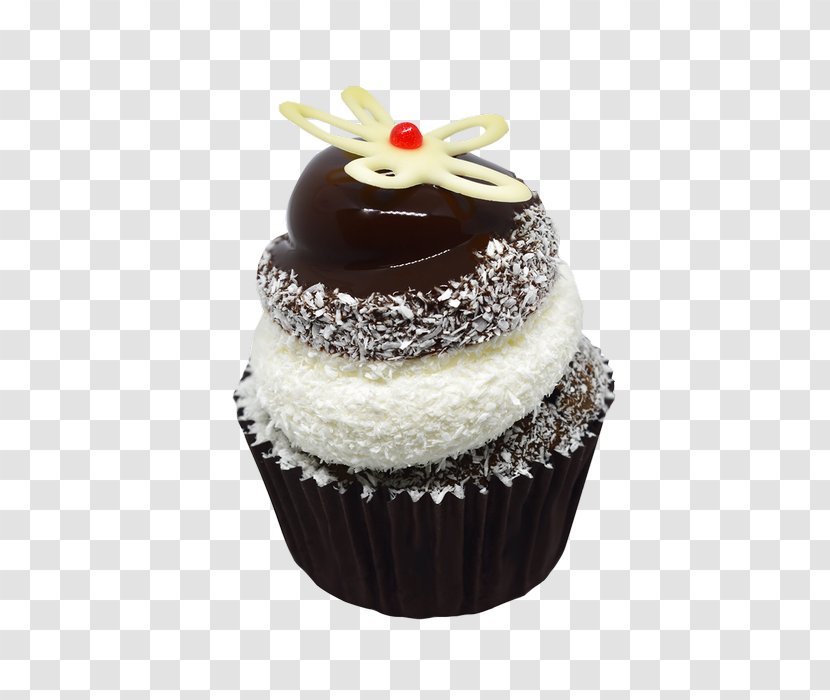 Cupcake Muffin Petit Four Chocolate Cake Frosting & Icing - Ice Cream Transparent PNG
