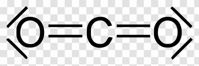 Lewis Structure Chemistry Carbon Dioxide Anhidruro Molecule - Logo - Symbol Transparent PNG
