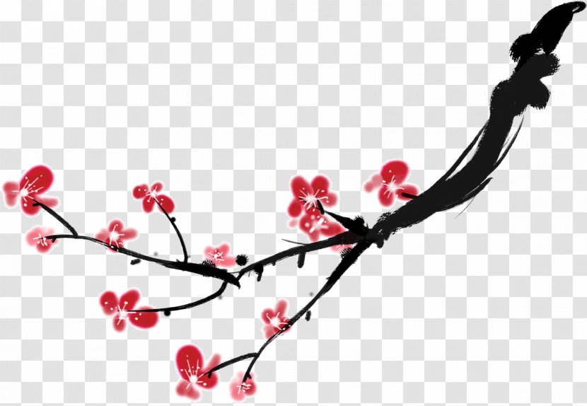 Ink Plum - Flower Transparent PNG