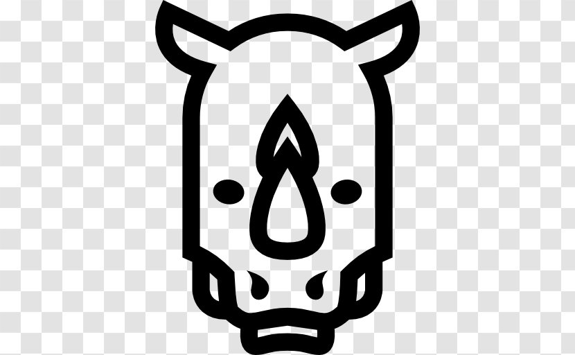 Rhino Head - Symbol - Mammal Transparent PNG