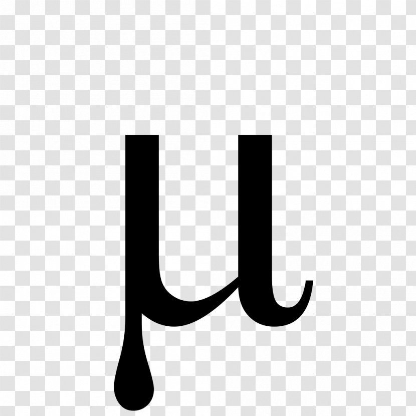 Mu Mean Greek Alphabet Symbol Statistical Population - Letter Transparent PNG