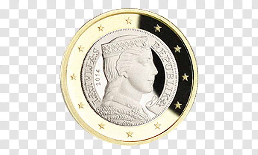 Latvian Euro Coins 1 Coin Transparent PNG