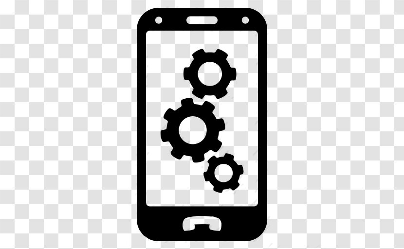 Mobile Phones Handheld Devices Technology - Symbol - Black Tech Transparent PNG