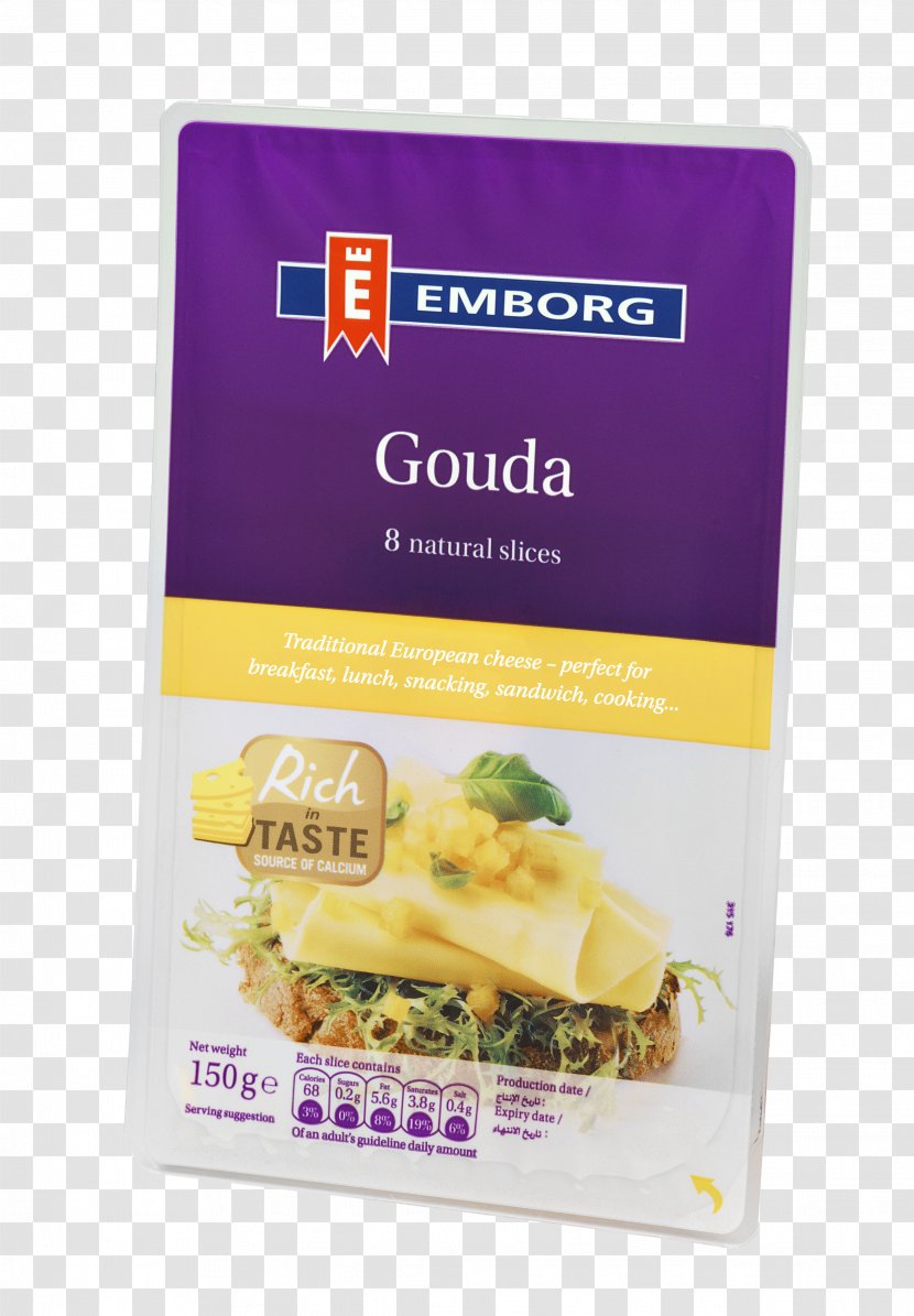 Gouda Cheese Edam Vegetarian Cuisine Emmental - Cheddar Transparent PNG