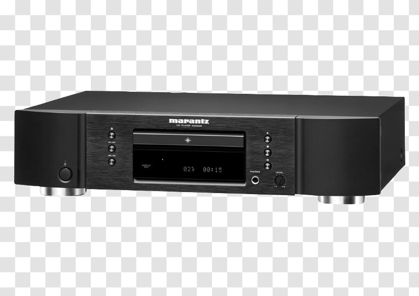 Marantz CD Player Compact Disc Audio High Fidelity - Stereo Amplifier - Radio Receiver Transparent PNG