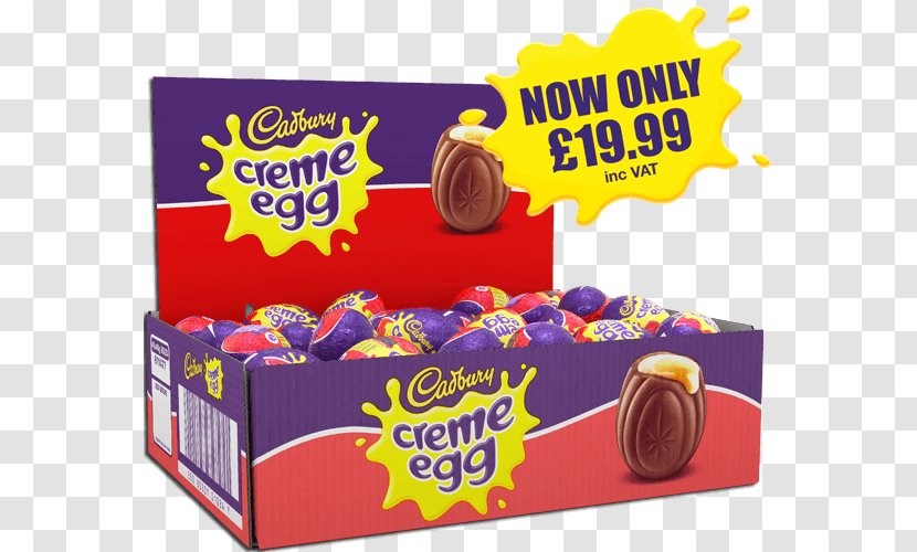 Cadbury Creme Egg Vegetarian Cuisine Confectionery Food - Amazoncom - Eggs Benedict Day Transparent PNG