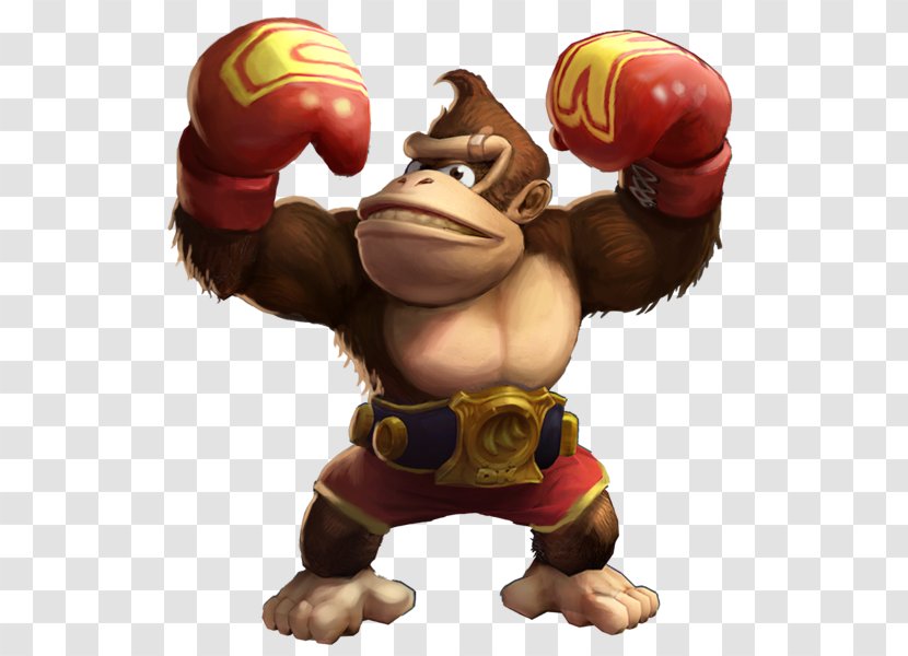 Super Smash Bros. Brawl Donkey Kong Country 2: Diddy's Quest Project M 64 - Figurine - Boxer Transparent PNG