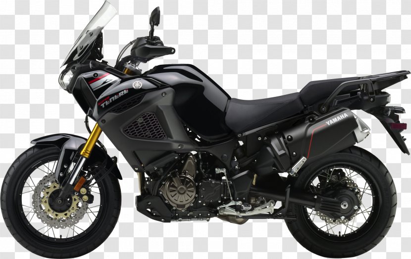 Yamaha Motor Company XT1200Z Super Ténéré Touring Motorcycle - Vehicle Transparent PNG