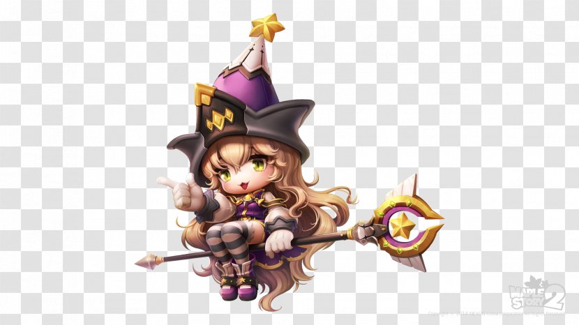 MapleStory 2 Wizard Thief Video Game - Silhouette Transparent PNG